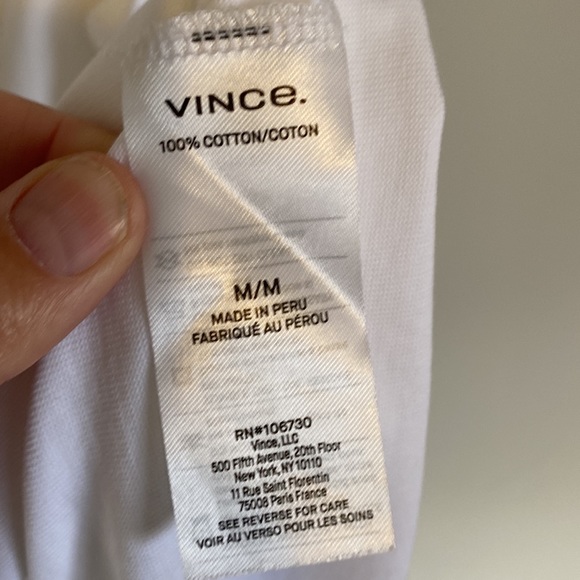 NWOT Vince Cotton T-Shirt Dress - Picture 9 of 10